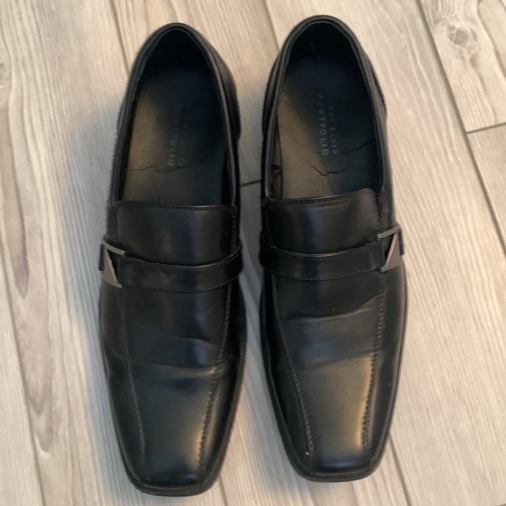 Perry Ellis black dress shoes